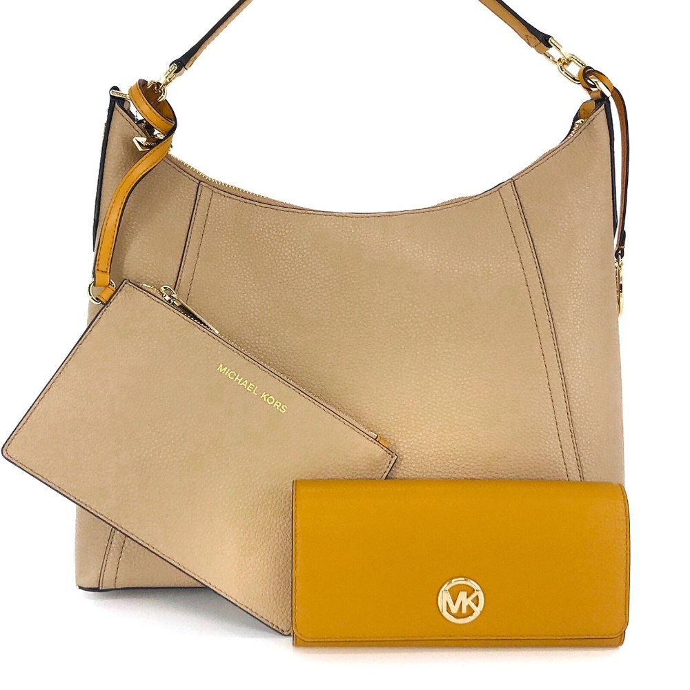 Michael Kors Kimberly Studded Shoulder Bag Wallet